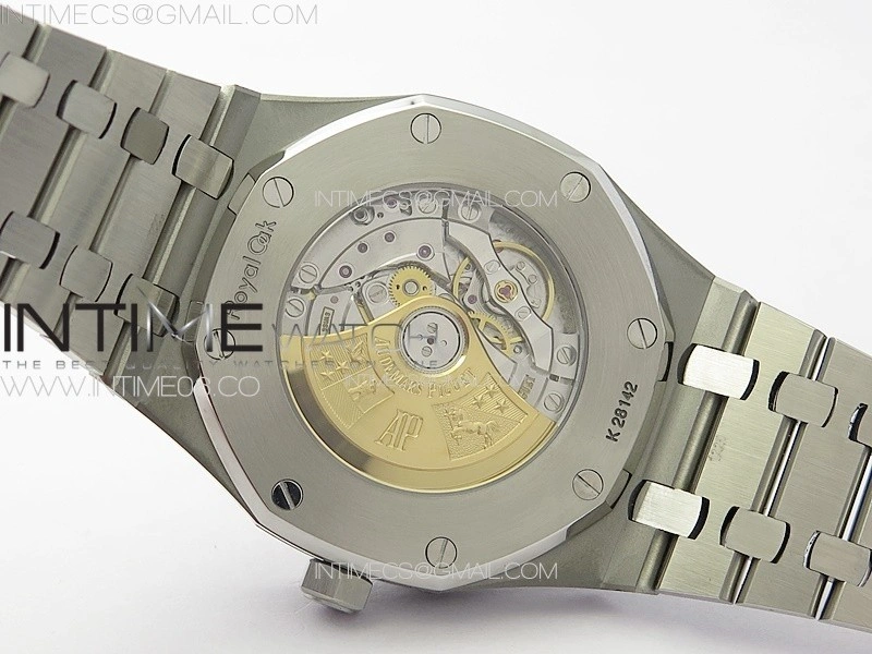 Royal Oak 41mm 15400 SS ZF 1:1 Best Edition Blue Textured Dial on SS Bracelet SA3120 Super Clone