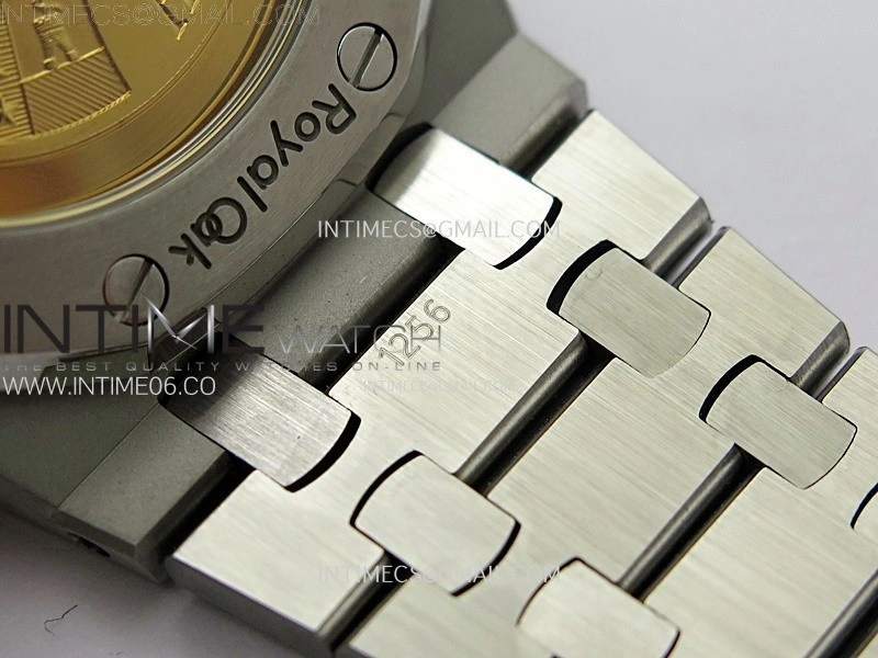 Royal Oak 37mm 15450 SS ZF 1:1 Best Edition Gray Textured Dial on SS Bracelet SA3120 Super Clone
