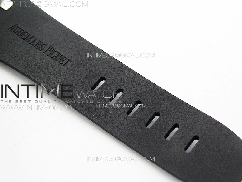 Royal Oak Offshore Diver 15703 APSF 1:1 Best Edition Black Dial on Black Rubber Strap A3120 Super Clone V3