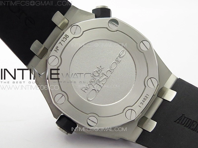 Royal Oak Offshore Diver 15703 APSF 1:1 Best Edition Black Dial on Black Rubber Strap A3120 Super Clone V3