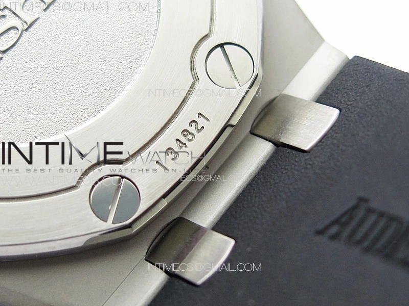 Royal Oak Offshore Diver 15703 APSF 1:1 Best Edition Black Dial on Black Rubber Strap A3120 Super Clone V3