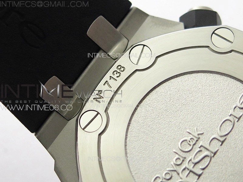 Royal Oak Offshore Diver 15703 APSF 1:1 Best Edition Black Dial on Black Rubber Strap A3120 Super Clone V3