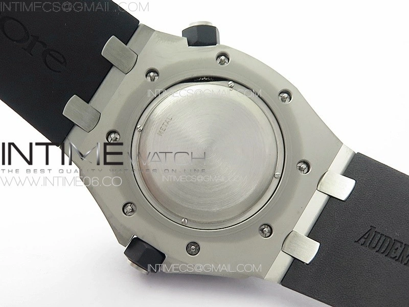 Royal Oak Offshore Diver 15703 APSF 1:1 Best Edition Black Dial on Black Rubber Strap A3120 Super Clone V3