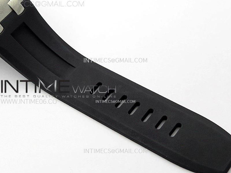 Royal Oak Offshore Diver 15720 Ceramic Bezel APSF 1:1 Best Edition Black Dial on Black Rubber Strap SA4308