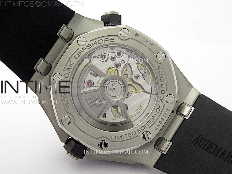Royal Oak Offshore Diver 15720 Ceramic Bezel APSF 1:1 Best Edition Black Dial on Black Rubber Strap SA4308