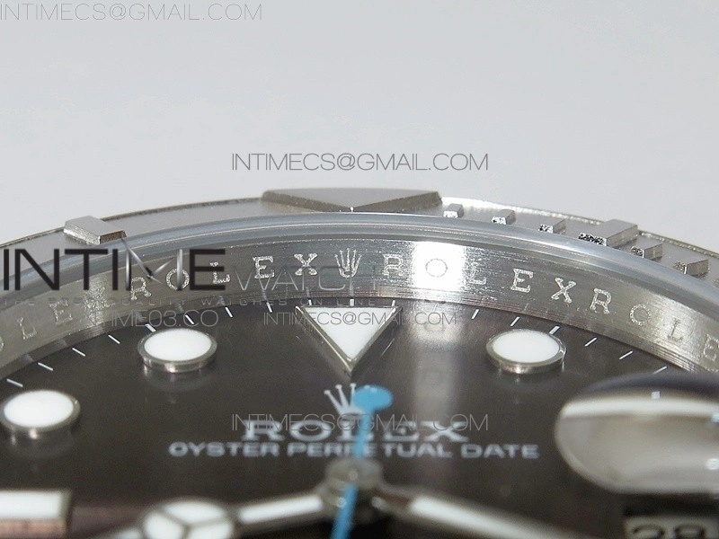 Yacht-Master 116622 904L SS GMF 1:1 Best Edition Baselworld Gray Dial on 904L SS Bracelet A2836