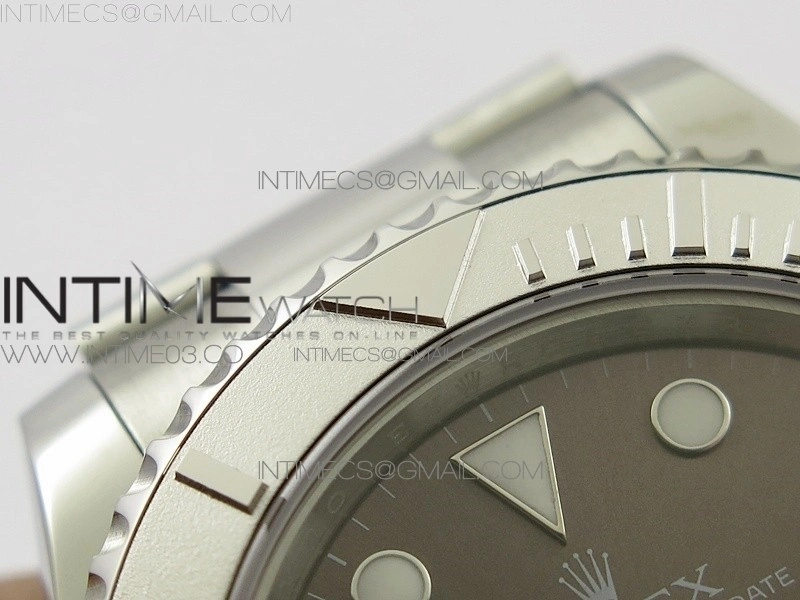 Yacht-Master 116622 904L SS GMF 1:1 Best Edition Baselworld Gray Dial on 904L SS Bracelet A2836