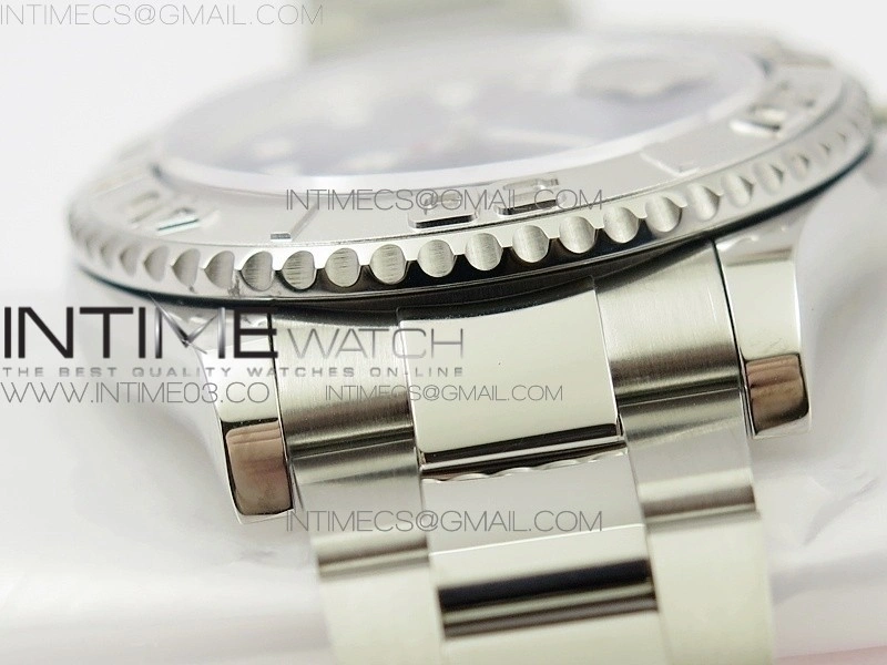 Yacht-Master 116622 904L SS GMF 1:1 Best Edition Baselworld Gray Dial on 904L SS Bracelet A2836