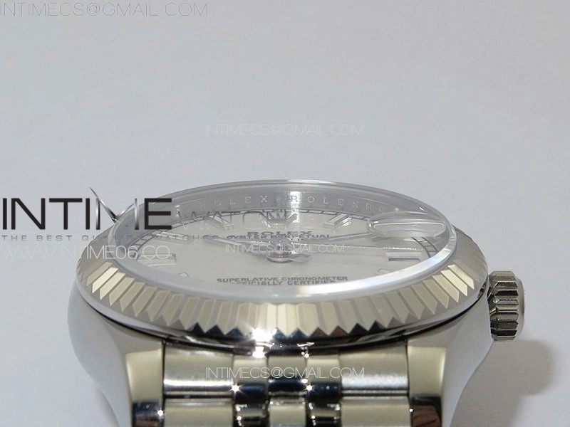 DateJust 31mm 178271 SS APSF Best Edition Silver Dial Sticks Markers on Jubilee Bracelet A2824