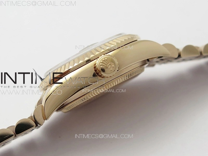 Datejust 28mm 279179 RG APSF Best Edition Green Dial Crystals Markers on SS Jubilee Bracelet NH05