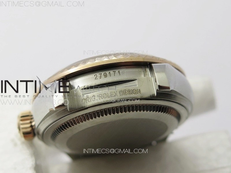 Datejust 28mm 279179 SS RG APSF Best Edition Blue Dial Roman Markers on SS RG Jubilee Bracelet NH05