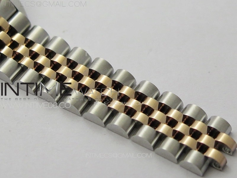 Datejust 28mm 279179 SS RG APSF Best Edition Gray Dial Roman Markers on SS RG Jubilee Bracelet NH05