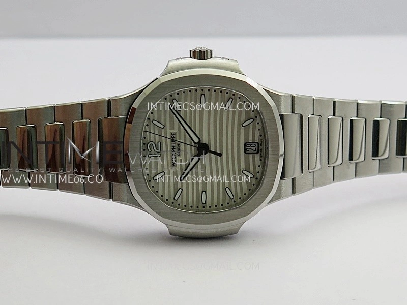 Nautilus 7118 Ladies SS DDF 1:1 Best Edition Silver Dial On SS Bracelet Super Clone DD26-330