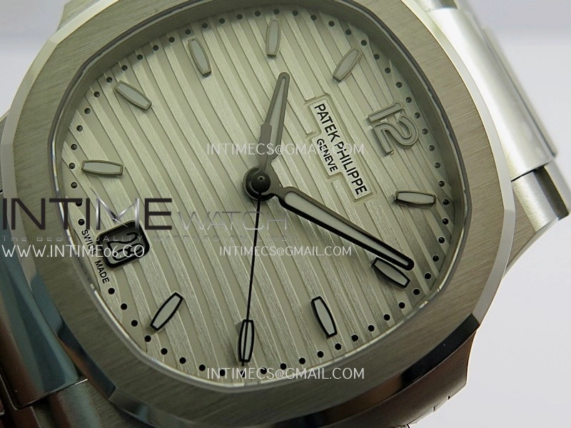 Nautilus 7118 Ladies SS DDF 1:1 Best Edition Silver Dial On SS Bracelet Super Clone DD26-330