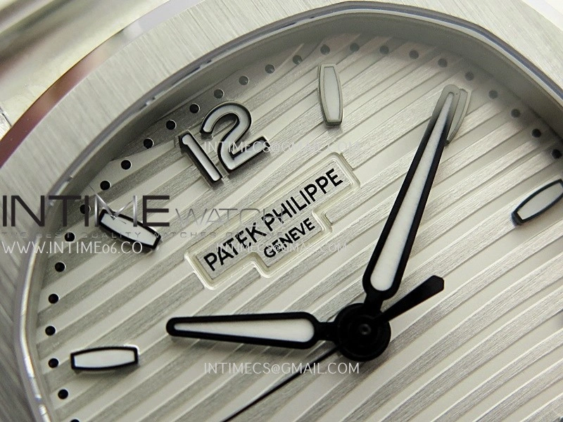 Nautilus 7118 Ladies SS DDF 1:1 Best Edition Silver Dial On SS Bracelet Super Clone DD26-330