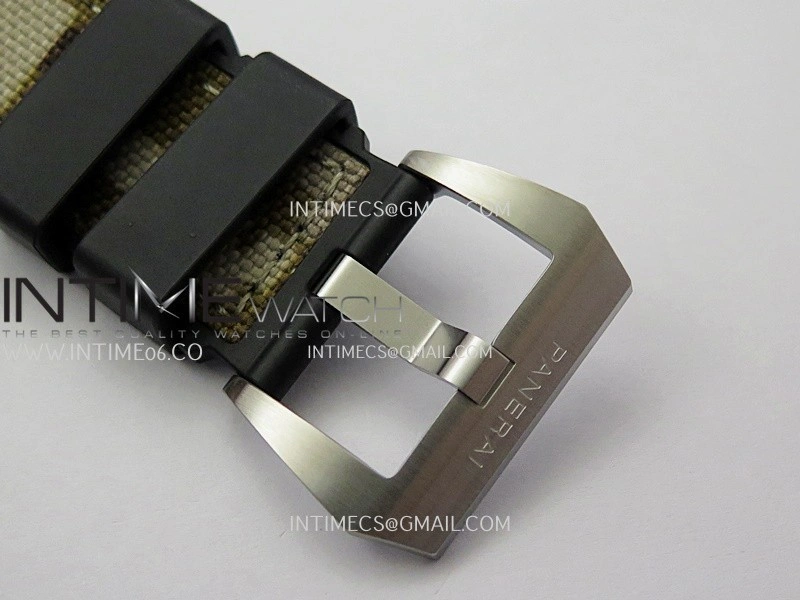 PAM1518 Submersible 44mm VSF 1:1 Best Edition Gray Ombre Dial on Camouflage Strap P900