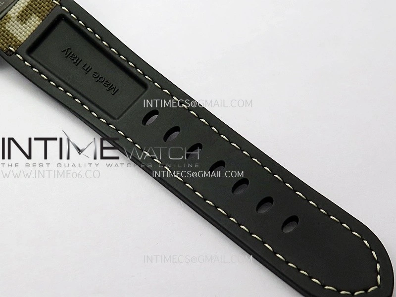 PAM1518 Submersible 44mm VSF 1:1 Best Edition Gray Ombre Dial on Camouflage Strap P900