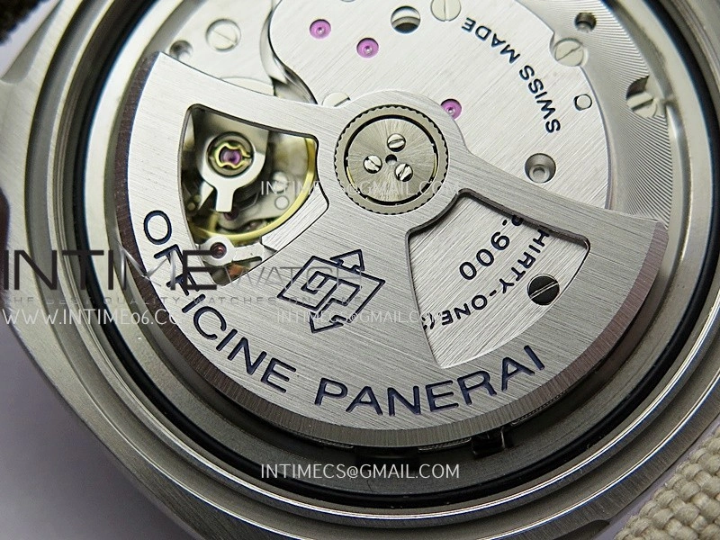PAM1518 Submersible 44mm VSF 1:1 Best Edition Gray Ombre Dial on Camouflage Strap P900