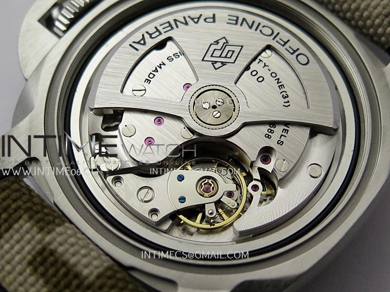 PAM1518 Submersible 44mm VSF 1:1 Best Edition Gray Ombre Dial on Camouflage Strap P900