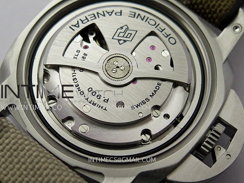 PAM1518 Submersible 44mm VSF 1:1 Best Edition Gray Ombre Dial on Camouflage Strap P900