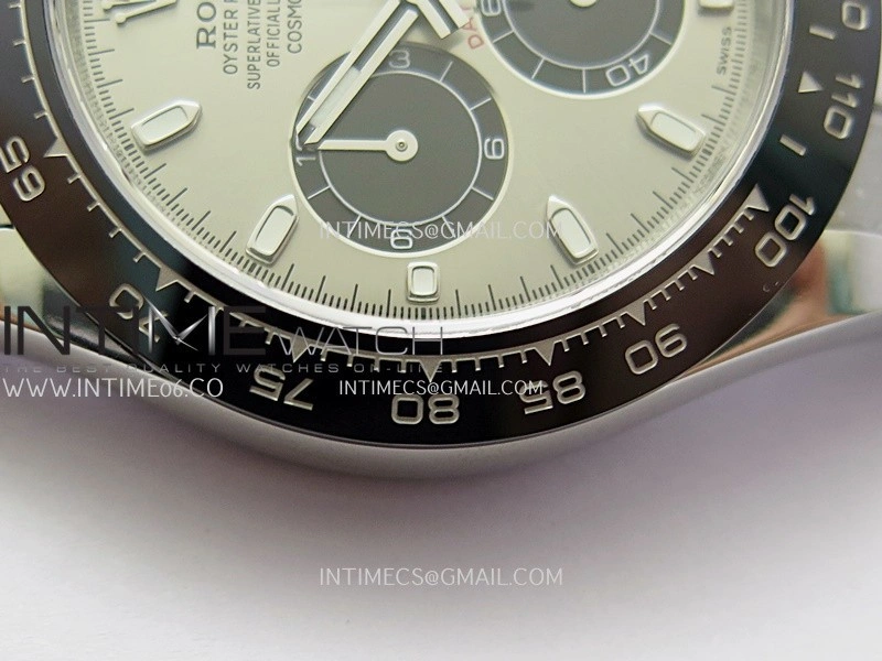 Daytona 116519 904L SS UFO 1:1 Best Edition Gray Dial On Black Oysterflex Rubber Strap UF4130
