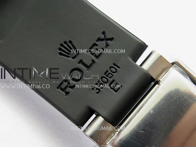 Daytona 116519 904L SS UFO 1:1 Best Edition Gray Dial On Black Oysterflex Rubber Strap UF4130