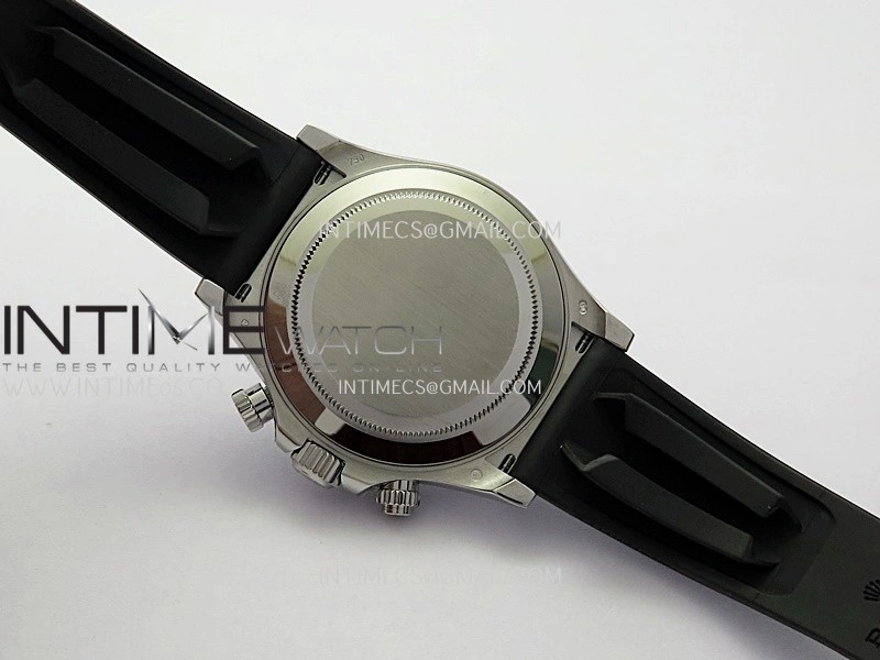 Daytona 116519 904L SS UFO 1:1 Best Edition Gray Dial On Black Oysterflex Rubber Strap UF4130
