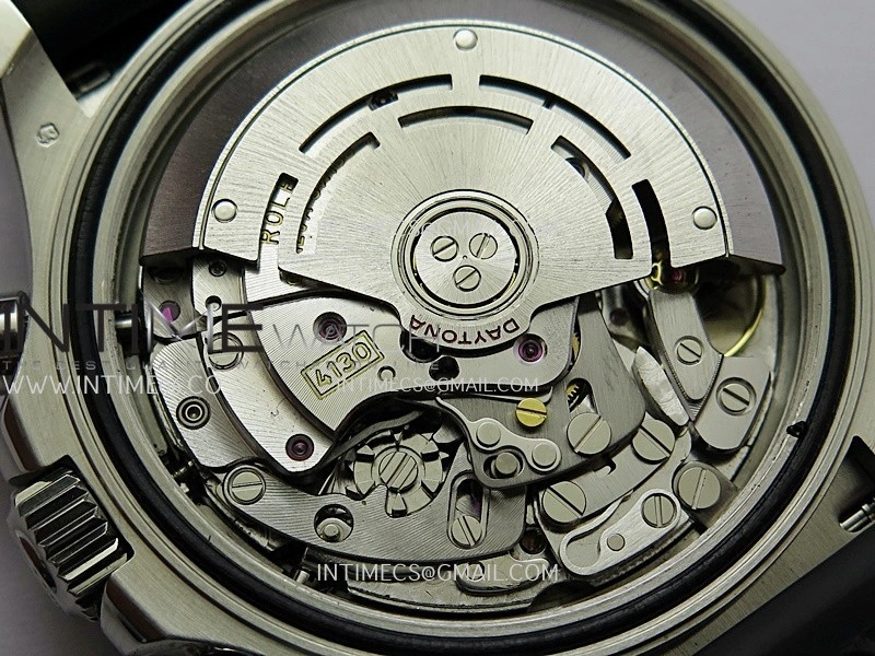 Daytona 116519 904L SS UFO 1:1 Best Edition Gray Dial On Black Oysterflex Rubber Strap UF4130