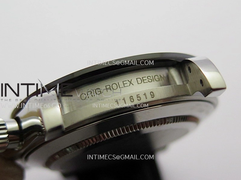 Daytona 116519 904L SS UFO 1:1 Best Edition Gray Dial On Black Oysterflex Rubber Strap UF4130