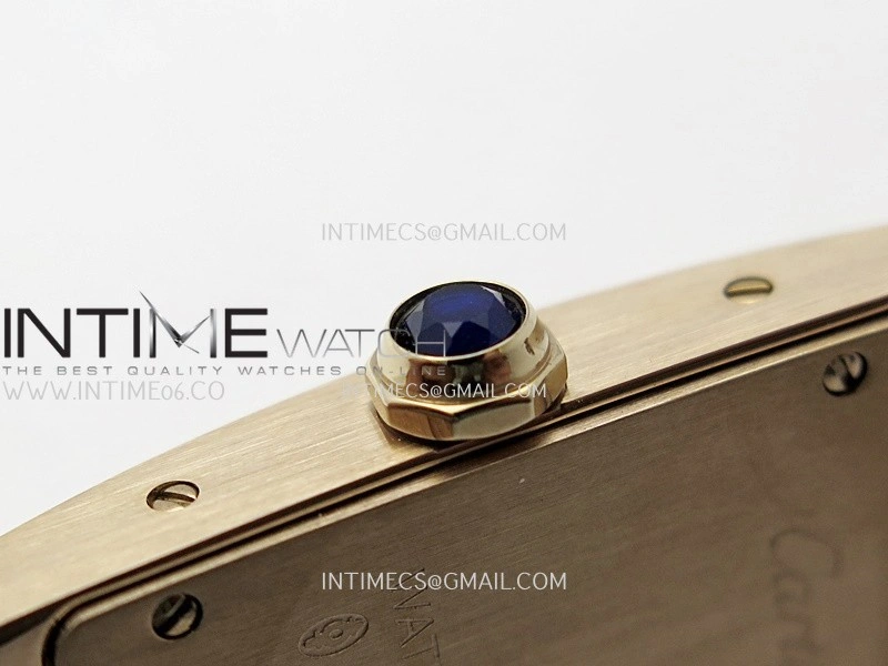Tank WSTA0016 19mm RG Bezel 8848F Best Edition Silver Dial On Brown Leather Strap Ronda Quartz