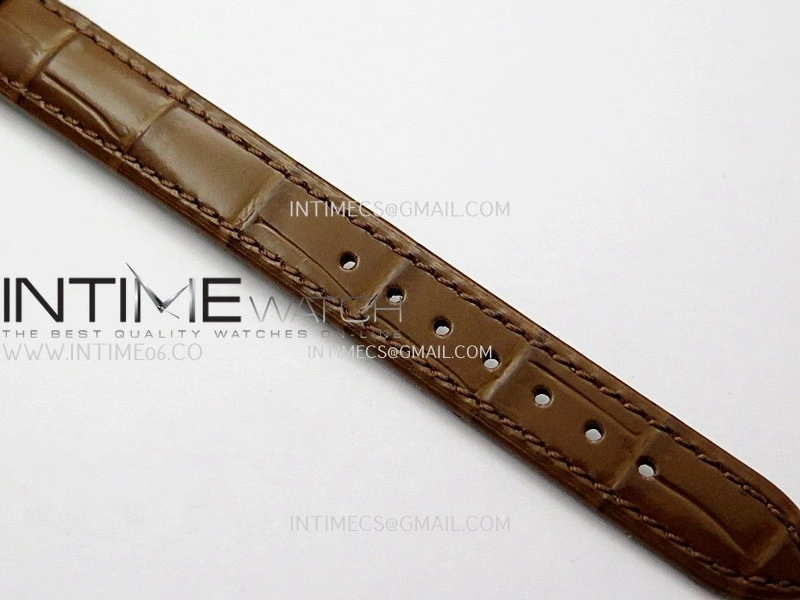 Tank WSTA0016 19mm RG Bezel 8848F Best Edition Silver Dial On Brown Leather Strap Ronda Quartz