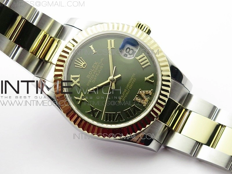 Datejust 31mm 278273 SS YG BP Best Edition Brown Roman Markers Dial on SS YG Oyster Bracelet