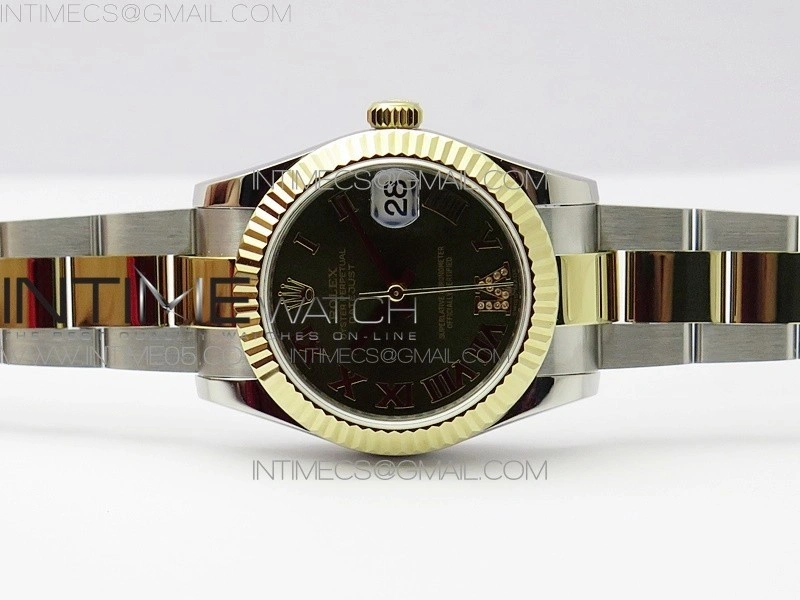 Datejust 31mm 278273 SS YG BP Best Edition Brown Roman Markers Dial on SS YG Oyster Bracelet