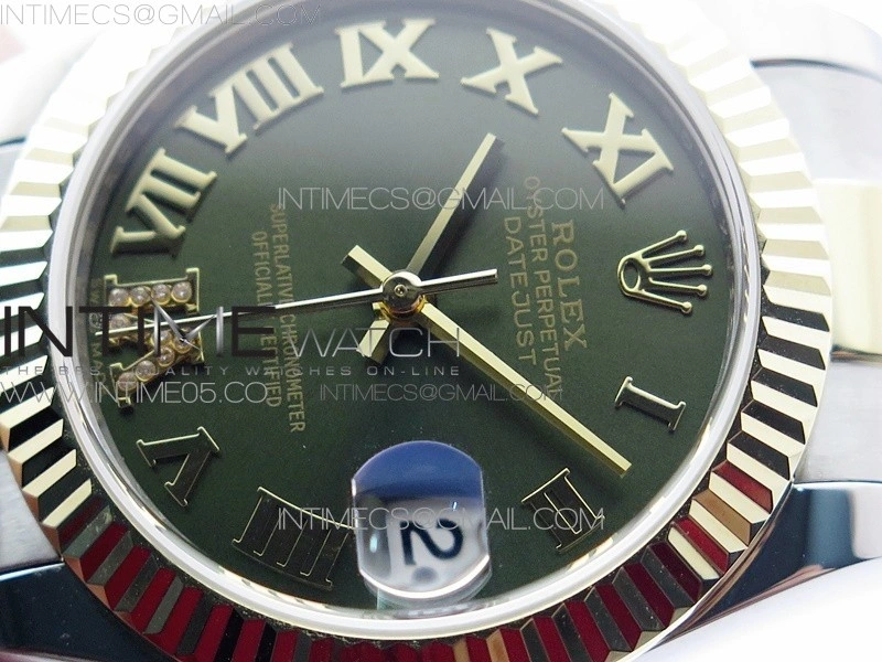 Datejust 31mm 278273 SS YG BP Best Edition Brown Roman Markers Dial on SS YG Oyster Bracelet