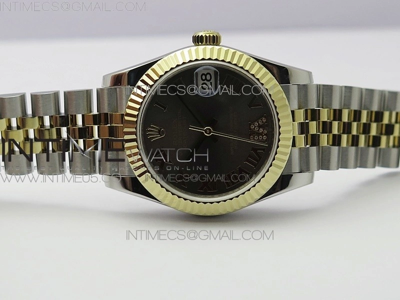 Datejust 31mm 278273 SS YG BP Best Edition Gray Roman Markers Dial on SS YG Jubilee Bracelet