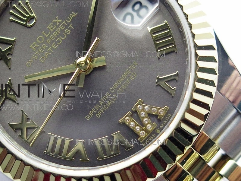 Datejust 31mm 278273 SS YG BP Best Edition Gray Roman Markers Dial on SS YG Jubilee Bracelet