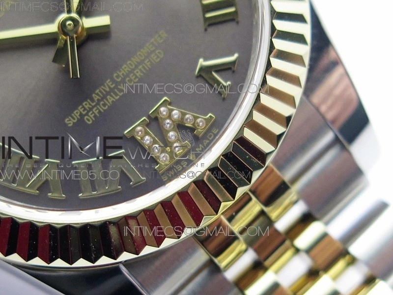 Datejust 31mm 278273 SS YG BP Best Edition Gray Roman Markers Dial on SS YG Jubilee Bracelet