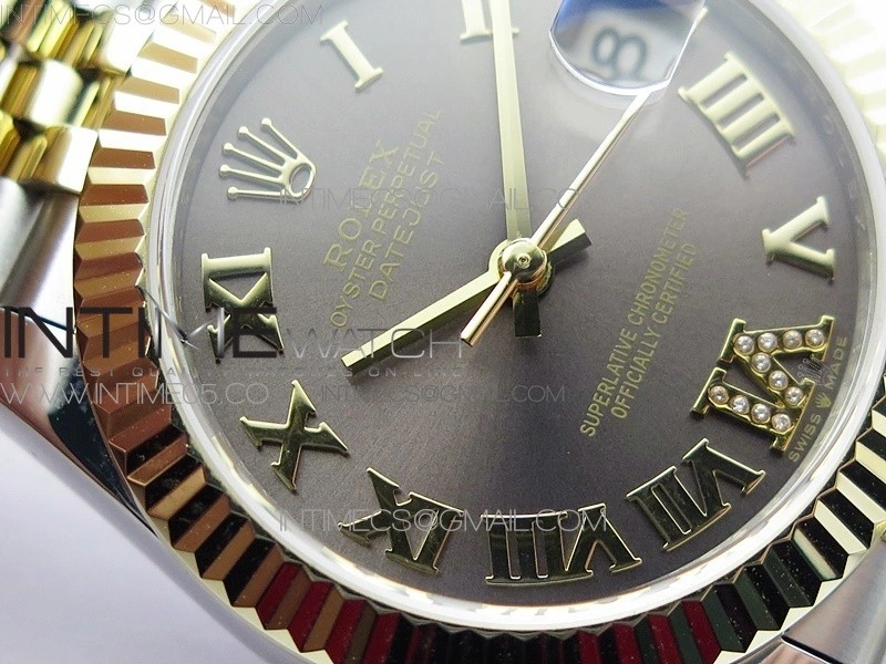 Datejust 31mm 278273 SS YG BP Best Edition Gray Roman Markers Dial on SS YG Jubilee Bracelet