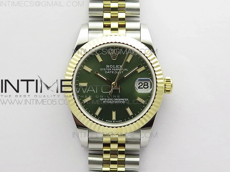 Datejust 31mm 278273 SS YG BP Best Edition Gray Stick Markers Dial on SS YG Jubilee Bracelet