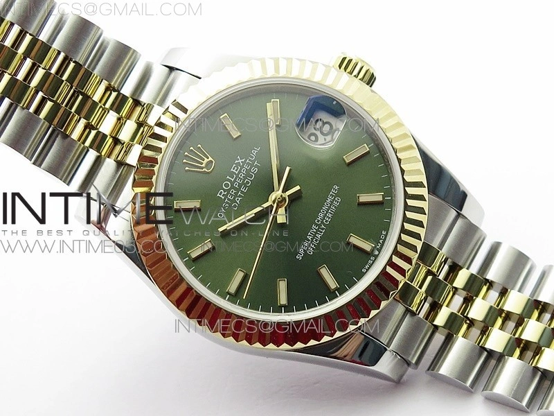 Datejust 31mm 278273 SS YG BP Best Edition Gray Stick Markers Dial on SS YG Jubilee Bracelet