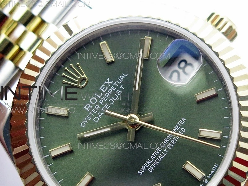 Datejust 31mm 278273 SS YG BP Best Edition Gray Stick Markers Dial on SS YG Jubilee Bracelet