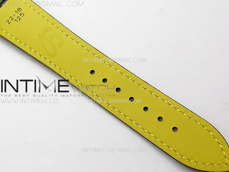 Navitimer 41mm GMT SS BLSF 1:1 Best Edition Champagne Gold Dial on Brown Leather Strap A2836