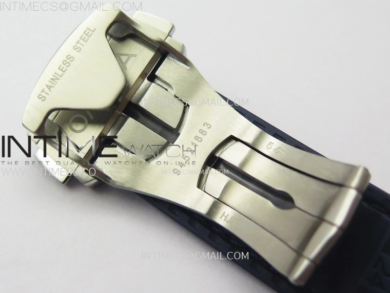 Constellation 41mm RG Blue Ceramic Bezel VSF 1:1 Best Edition Blue Dial on Blue Gummy Strap A8900