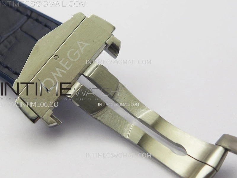 Constellation 41mm RG Blue Ceramic Bezel VSF 1:1 Best Edition Blue Dial on Blue Gummy Strap A8900