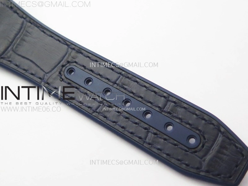 Constellation 41mm RG Blue Ceramic Bezel VSF 1:1 Best Edition Blue Dial on Blue Gummy Strap A8900