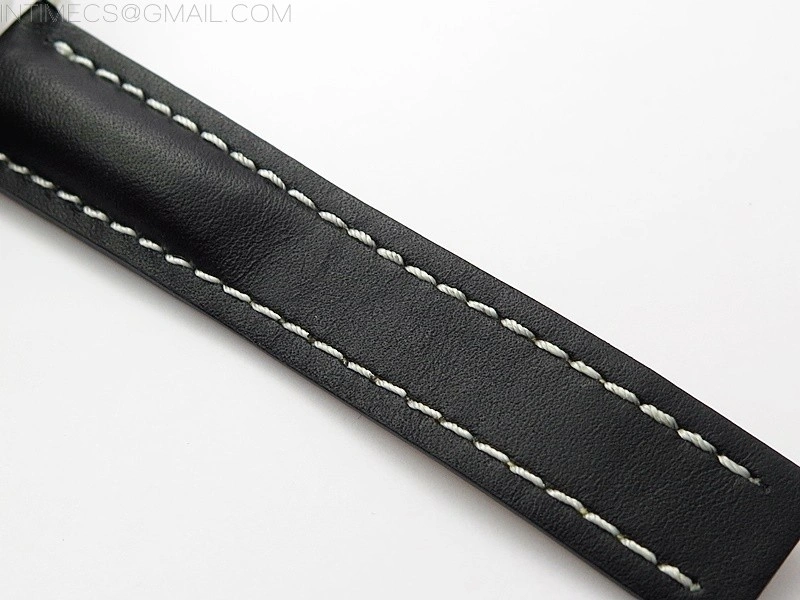 Navitimer 41mm SS B50 Best Edition SS Black Dial Stick Markers on Black Leather Strap A7750