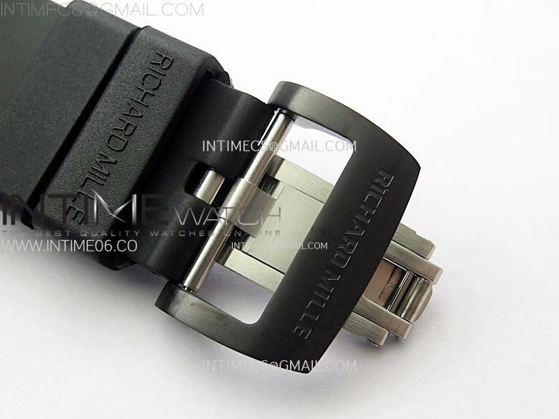 RM052-05 Carbon Case YSF Best Edition Skeleton Dial on Black Rubber Strap Tourbillon