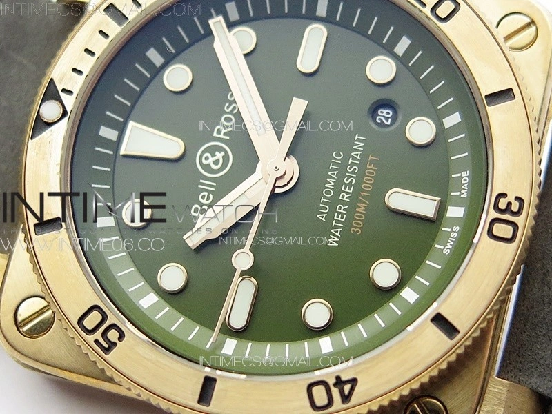 BR 03-92 Diver Bronze B12 1:1 Best Edition Brown Dial on Brown Leather Strap MIYOTA 9015