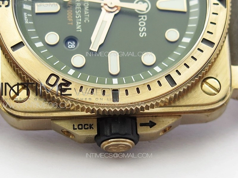 BR 03-92 Diver Bronze B12 1:1 Best Edition Brown Dial on Brown Leather Strap MIYOTA 9015