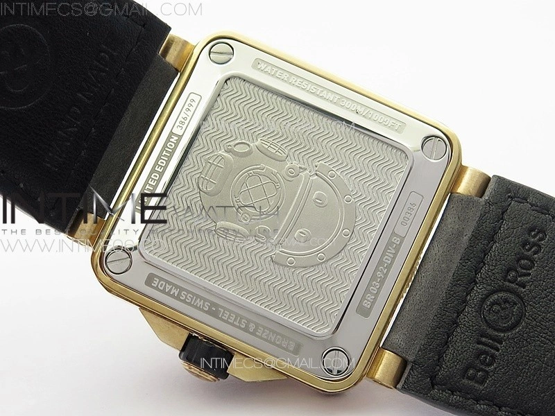 BR 03-92 Diver Bronze B12 1:1 Best Edition Brown Dial on Brown Leather Strap MIYOTA 9015